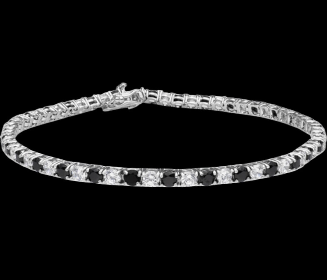 Bracciale Tennis in Oro 18K e Diamanti Naturali 2,60ct.